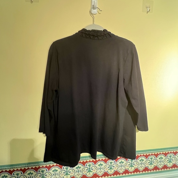 EUC Coldwater Creek Sweater Sz L (14) Black - Picture 2 of 4